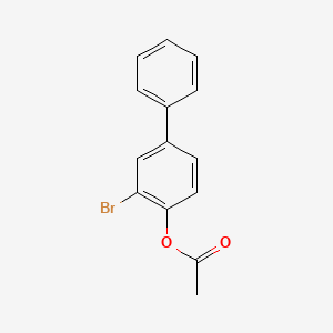(2-Bromo-4-phenylphenyl) acetate