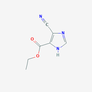 ethyl 4-cyano-1H-imidazole-5-carboxylate
