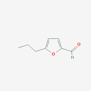 molecular formula C8H10O2 B087962 5-Propylfuran-2-carbaldehyde CAS No. 14497-27-9
