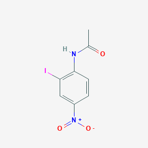 molecular formula C8H7IN2O3 B8796301 N-(2-iodo-4-nitrophenyl)acetamide CAS No. 19591-18-5