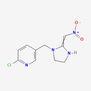 2-Chloro-5-{[2-(nitromethylidene)imidazolidin-1-yl]methyl}pyridine