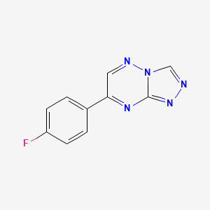 7-(4-Fluorophenyl)[1,2,4]triazolo[4,3-b][1,2,4]triazine