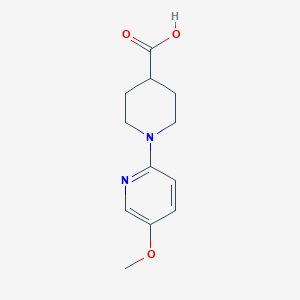 1-(5-Methoxypyridin-2-YL)piperidine-4-carboxylic acid