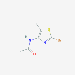 N-(2-Bromo-5-methylthiazol-4-yl)acetamide