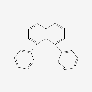 molecular formula C22H16 B8796441 1,8-Diphenylnaphthalene CAS No. 1038-67-1