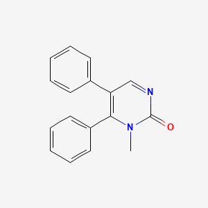5,6-Diphenyl-1-methyl-2(1H)-pyrimidinone