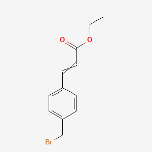 Ethyl p-bromomethylcinnamate