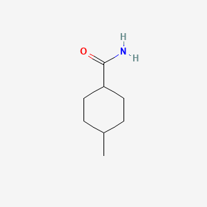 molecular formula C8H15NO B8796582 trans-4-Methylcyclohexanecarboxamide CAS No. 60940-94-5
