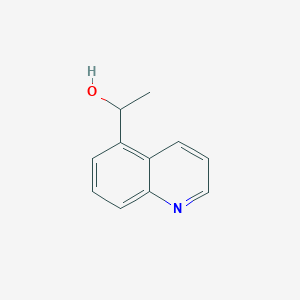 molecular formula C11H11NO B8796675 1-(Quinolin-5-yl)ethanol 