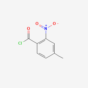 molecular formula C8H6ClNO3 B8796753 4-Methyl-2-nitrobenzoyl chloride CAS No. 50424-81-2