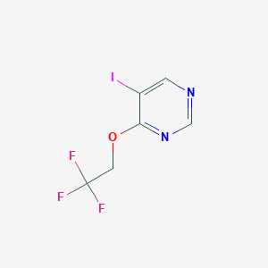 5-Iodo-4-(2,2,2-trifluoroethoxy)pyrimidine