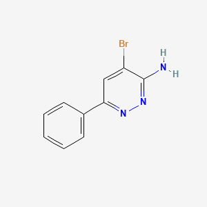 4-Bromo-6-phenylpyridazin-3-amine