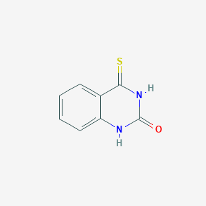 molecular formula C8H6N2OS B8796776 4-Sulfanylquinazolin-2-ol 