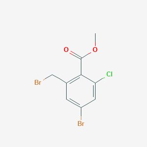 Methyl 4-bromo-2-(bromomethyl)-6-chlorobenzoate
