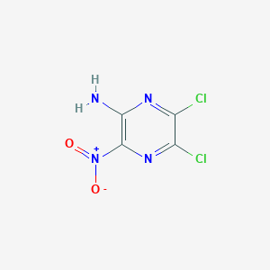 5,6-Dichloro-3-nitropyrazin-2-amine