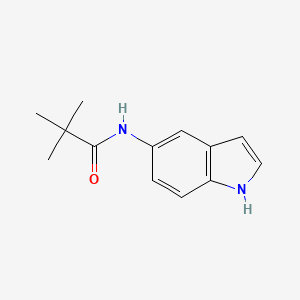 N-(1H-indol-5-yl)pivalamide