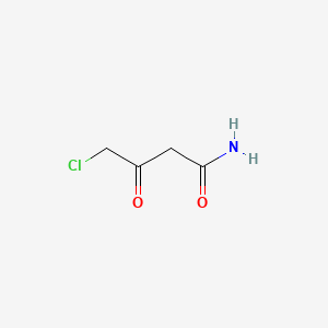 molecular formula C4H6ClNO2 B8796810 4-Chloroacetoacetamide CAS No. 39082-04-7