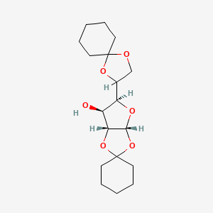 molecular formula C18H28O6 B8796842 1,2:5,6-Di-O-cyclohexylidene-alpha-D-glucofuranose 