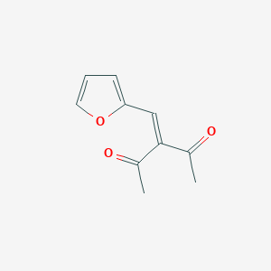 molecular formula C10H10O3 B8796861 2,4-Pentanedione, 3-(2-furanylmethylene)- CAS No. 4728-04-5