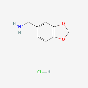 Benzo[d][1,3]dioxol-5-ylmethanamine hydrochloride