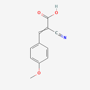 2-Cyano-3-(4-methoxyphenyl)prop-2-enoic acid