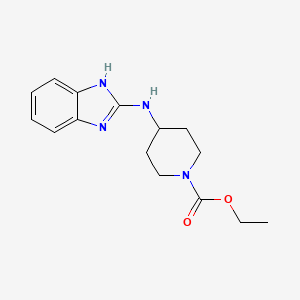 Ethyl 4-(1H-benzimidazol-2-ylamino)piperidine-1-carboxylate