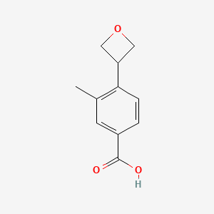 3-Methyl-4-(oxetan-3-YL)benzoic acid