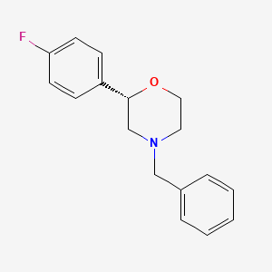 (S)-4-Benzyl-2-(4-fluorophenyl)morpholine