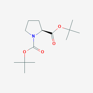molecular formula C14H25NO4 B8797260 Boc-Pyr-OtBu 