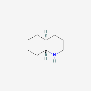 molecular formula C9H17N B8797275 trans-Decahydroquinoline CAS No. 22160-37-8