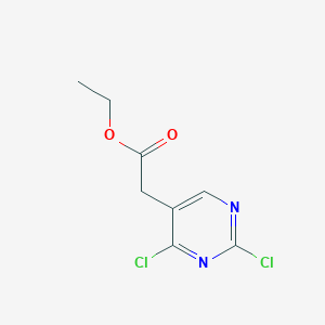 Ethyl 2-(2,4-dichloropyrimidin-5-yl)acetate