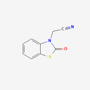 2-Oxo-3(2H)-benzothiazolacetonitrile