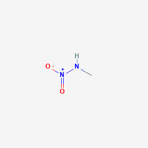 molecular formula CH5N2O2+ B8797346 Methylnitramine CAS No. 88727-16-6