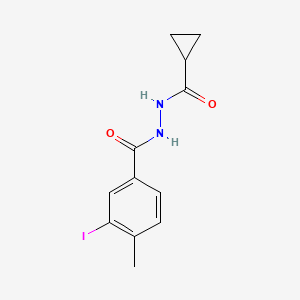 N'-(cyclopropanecarbonyl)-3-iodo-4-methylbenzohydrazide