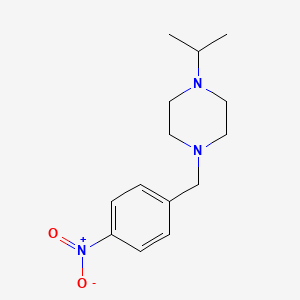 1-Isopropyl-4-(4-nitrobenzyl)piperazine