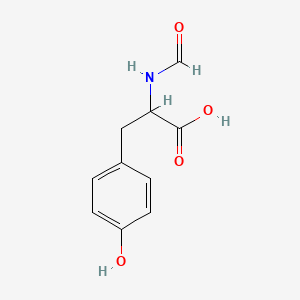 2-Formamido-3-(4-hydroxyphenyl)propanoic acid