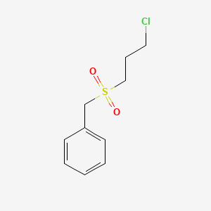 molecular formula C10H13ClO2S B8797472 3-Benzylsulfonylpropyl chloride CAS No. 90875-94-8