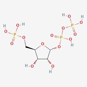 molecular formula C5H13O14P3 B8797484 Alpha-Phosphoribosylpyrophosphoric Acid CAS No. 13270-65-0