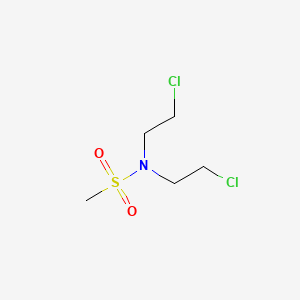 molecular formula C5H11Cl2NO2S B8797500 n,n-Bis(2-chloroethyl)methanesulfonamide CAS No. 54533-09-4