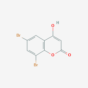 molecular formula C9H4Br2O3 B8797507 6,8-Dibromo-4-hydroxycoumarin CAS No. 288399-84-8