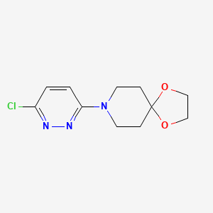 8-(6-Chloropyridazin-3-yl)-1,4-dioxa-8-azaspiro[4.5]decane