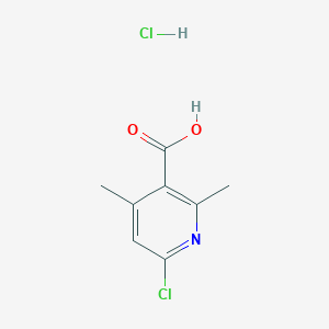 6-Chloro-2,4-dimethylnicotinic acid hydrochloride