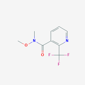 N-Methoxy-N-methyl-2-(trifluoromethyl)nicotinamide