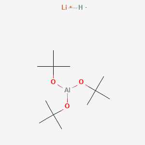 molecular formula C12H28AlLiO3 B8797671 Lithium tri(tert-butoxy)aluminum hydride 