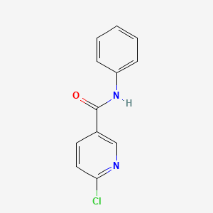 6-chloro-N-phenylpyridine-3-carboxamide