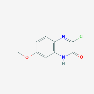 molecular formula C9H7ClN2O2 B8797716 3-Chloro-7-methoxyquinoxalin-2-ol 