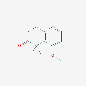 8-Methoxy-1,1-dimethyl-3,4-dihydronaphthalen-2(1h)-one