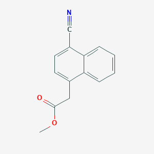 Methyl 2-(4-cyanonaphthalen-1-yl)acetate