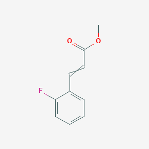 molecular formula C10H9FO2 B8797782 Methyl 2-fluorocinnamate CAS No. 59845-58-8