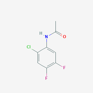 N-(2-chloro-4,5-difluorophenyl)acetamide